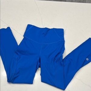 lululemon athletica Electric Blue Leggings